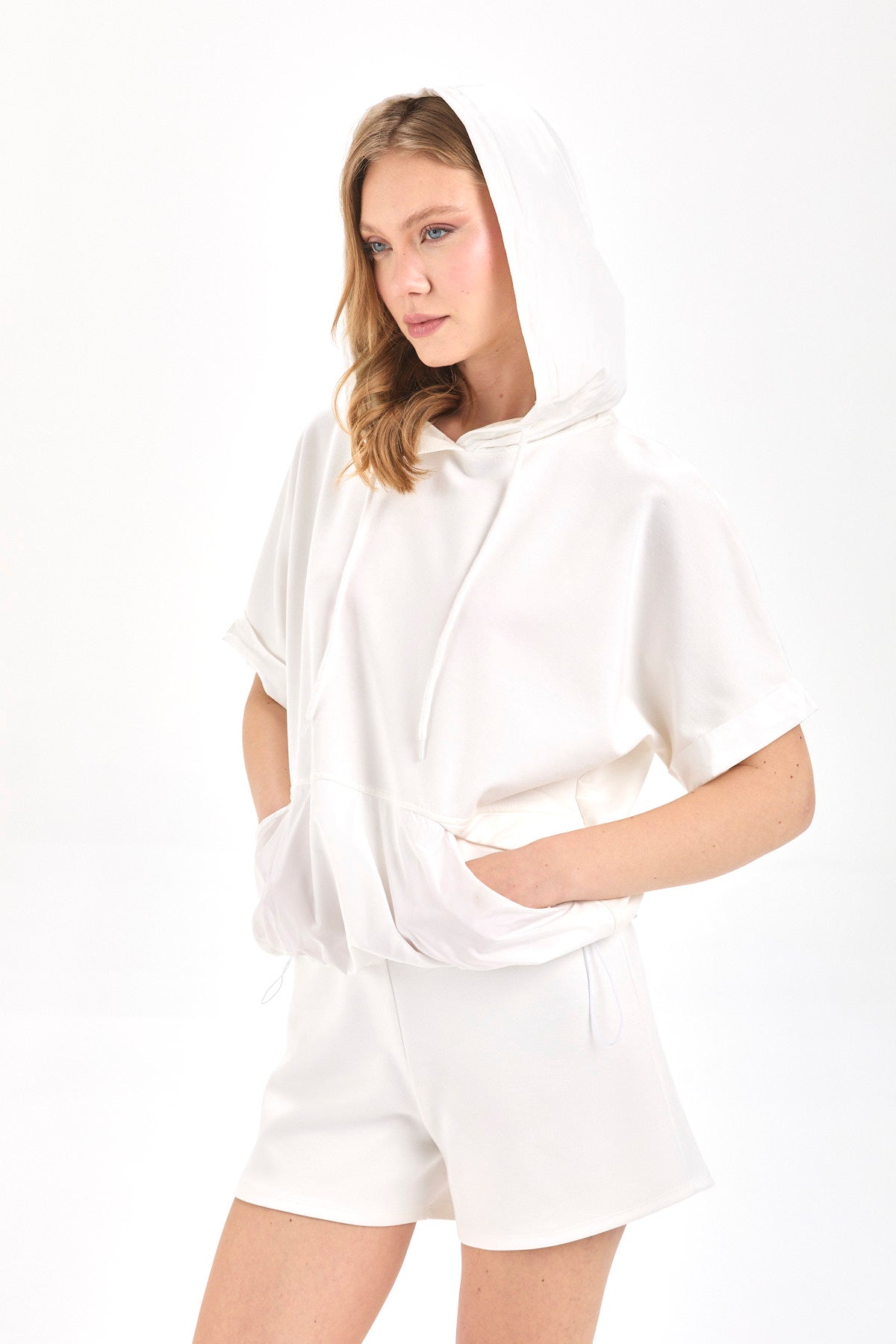 SOL Hibrit Panel Hoodie