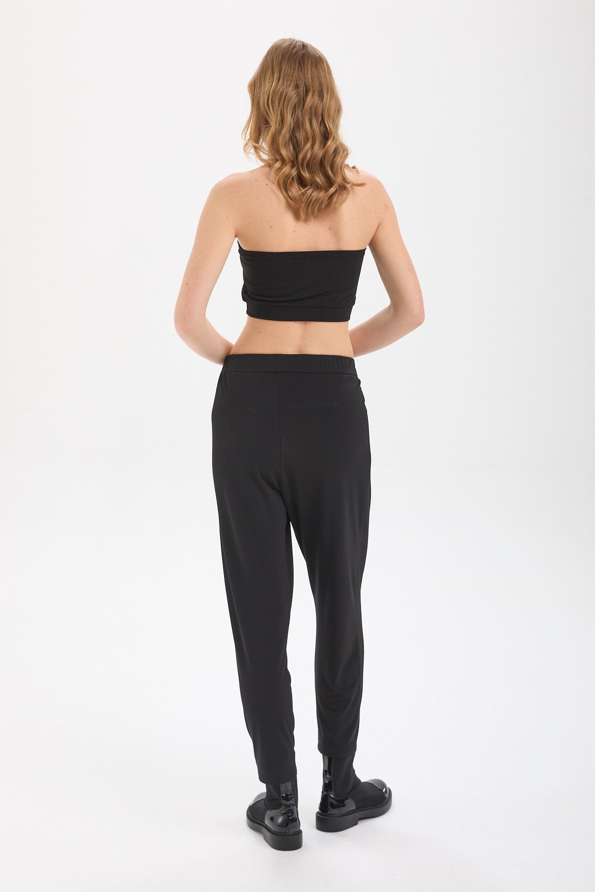 Kadın siyah pantolon – ORION Asimetrik Pantolon | IMBUE color:siyah