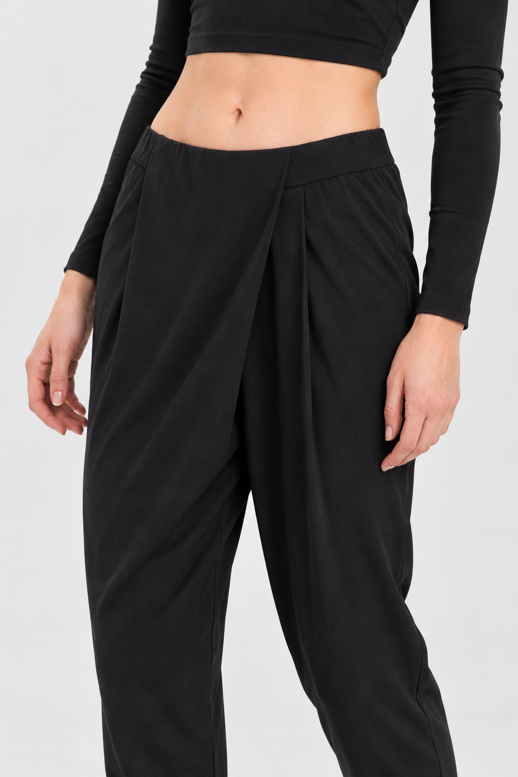 ORION Asimetrik Pantolon - siyah asimetrik pantolon - IMBUE - color:BLK