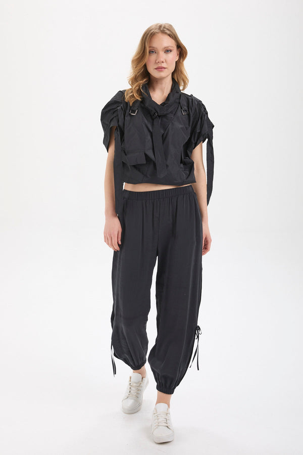 LYRA Yırtmaçlı Jogger Pantolon