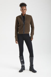 Kadın siyah ceket – GAIA Yapısal Dokulu Bomber Ceket | IMBUE color:siyah