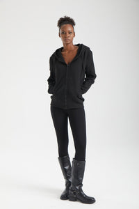 Kadın siyah ceket – LUNA Yapısal Dokulu Ceket | IMBUE color:siyah