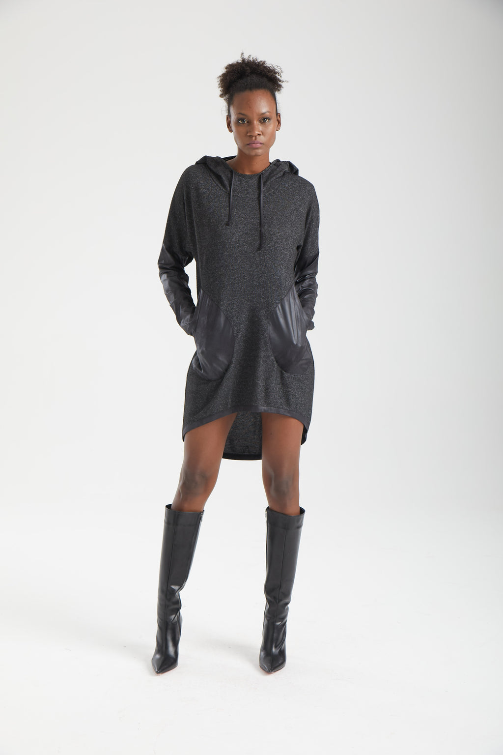 KAI Hibrit Kapüşonlu Tunik