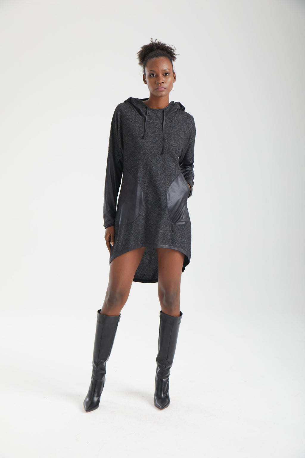 KAI Hibrit Kapüşonlu Tunik