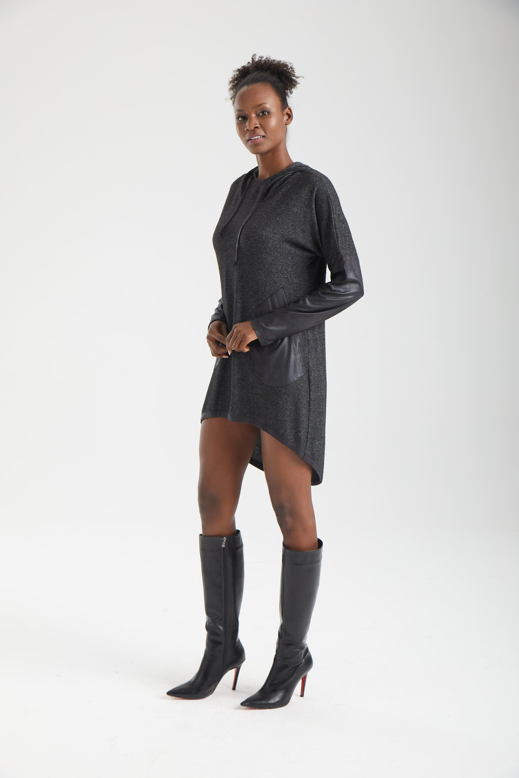 KAI Hibrit Kapüşonlu Tunik