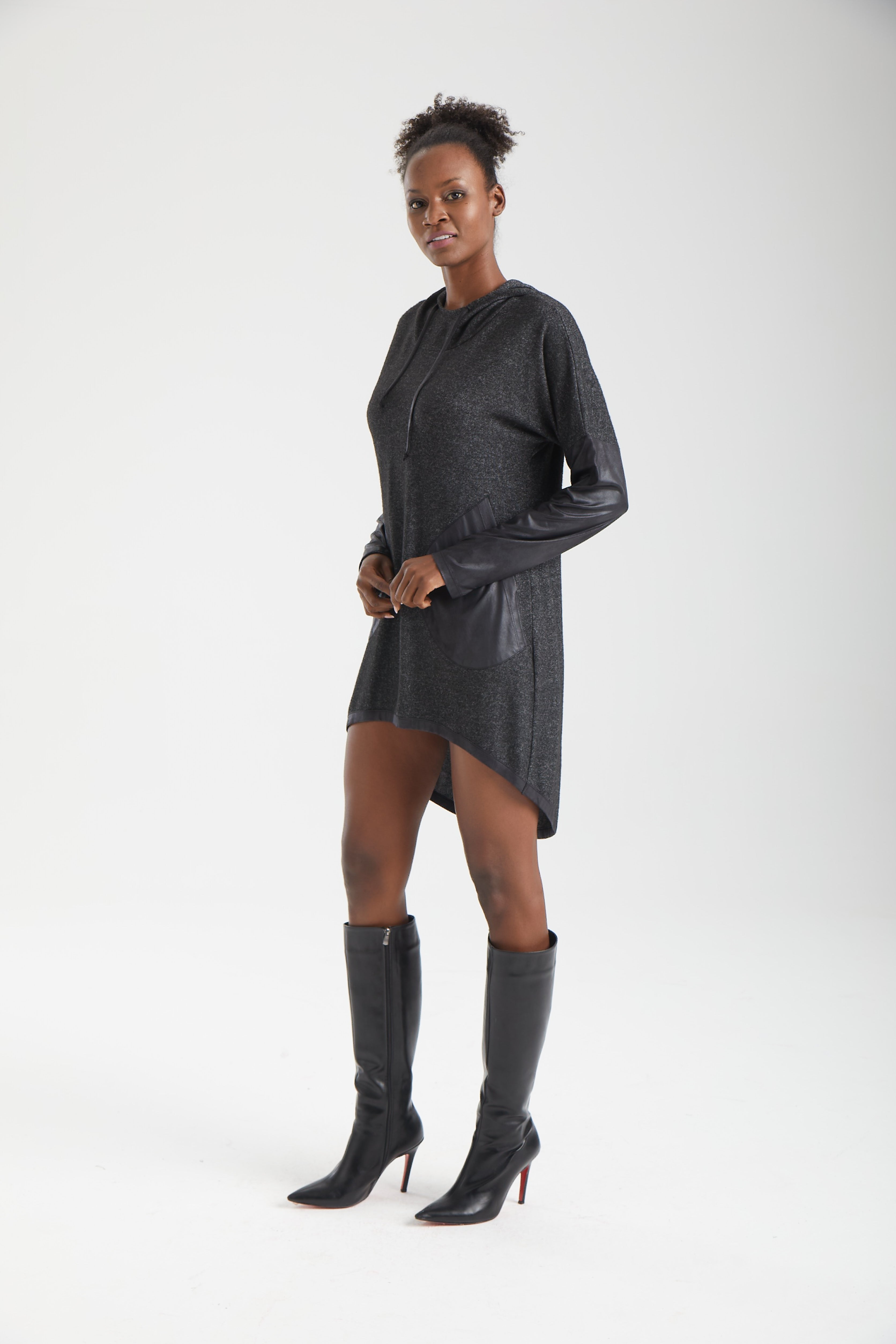 KAI Hibrit Kapüşonlu Tunik