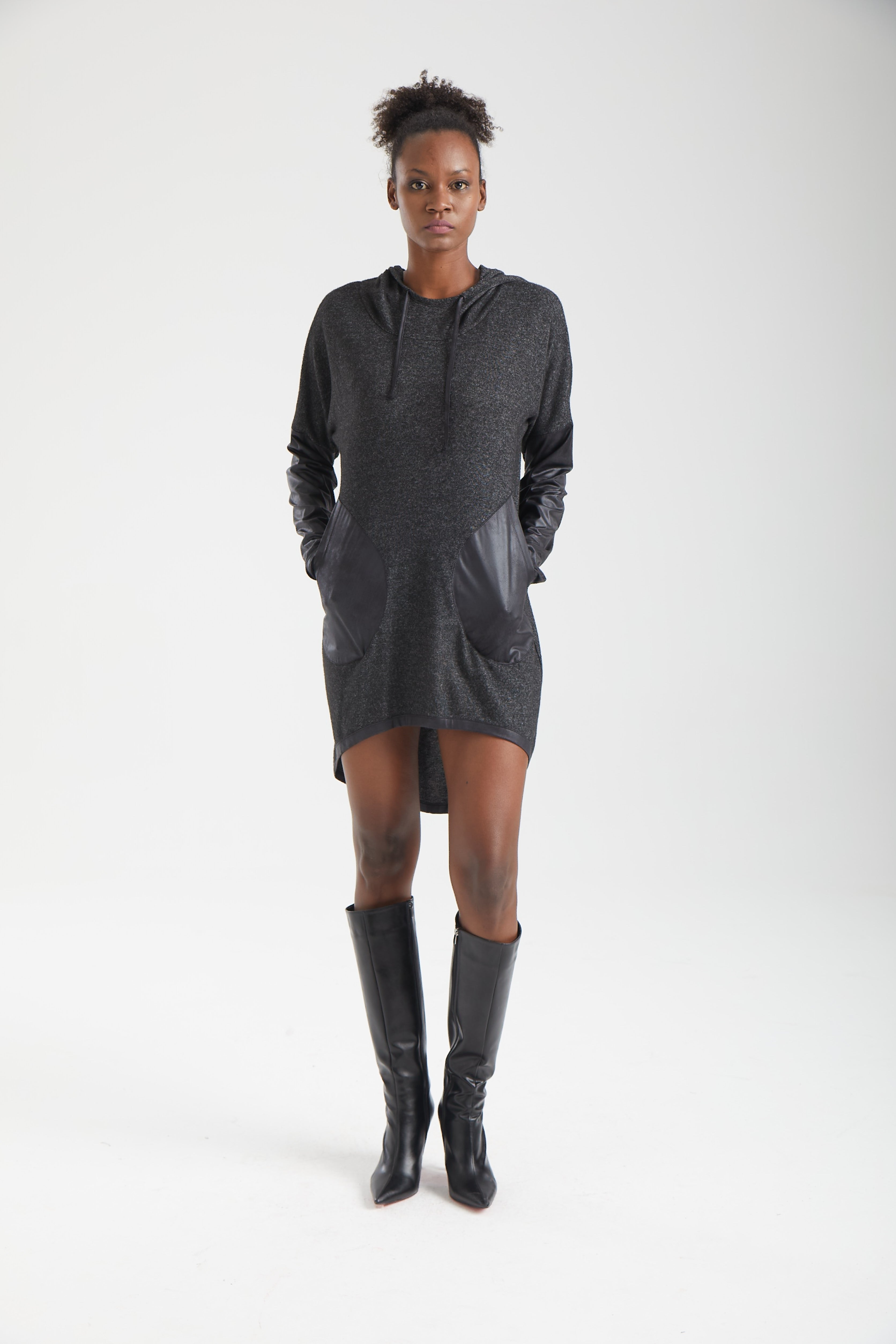 KAI Hibrit Kapüşonlu Tunik