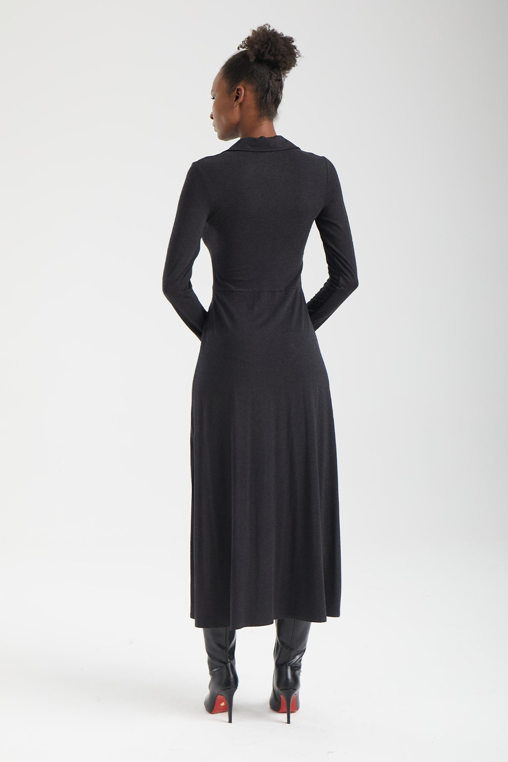 MAIA V-Form Maxi Elbise