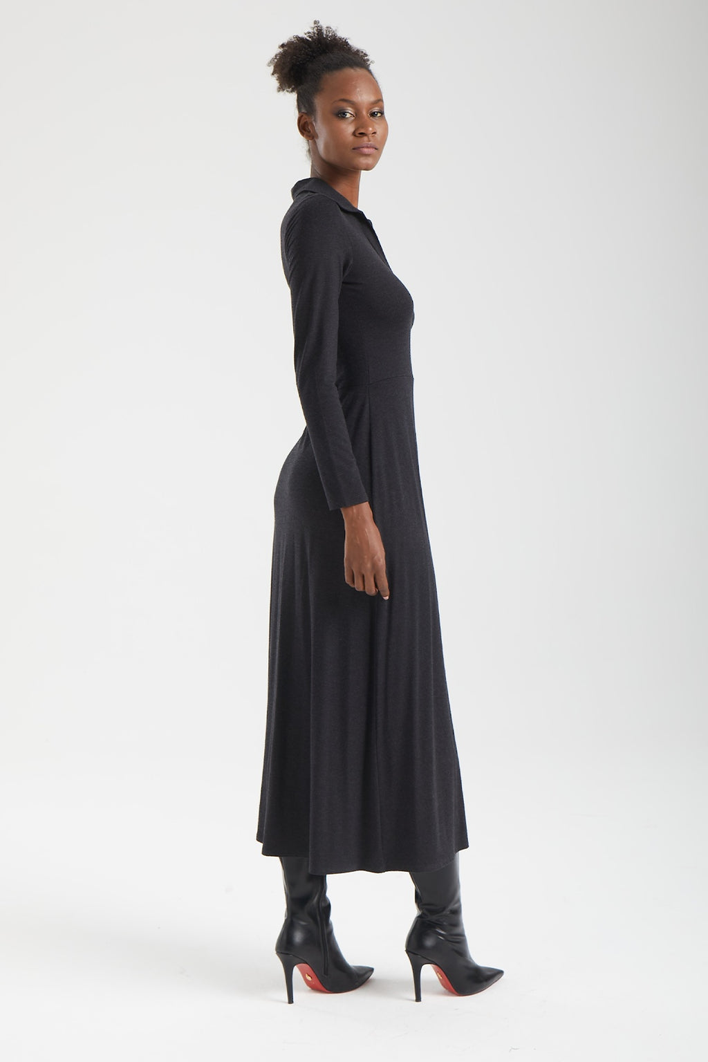 MAIA V-Form Maxi Elbise