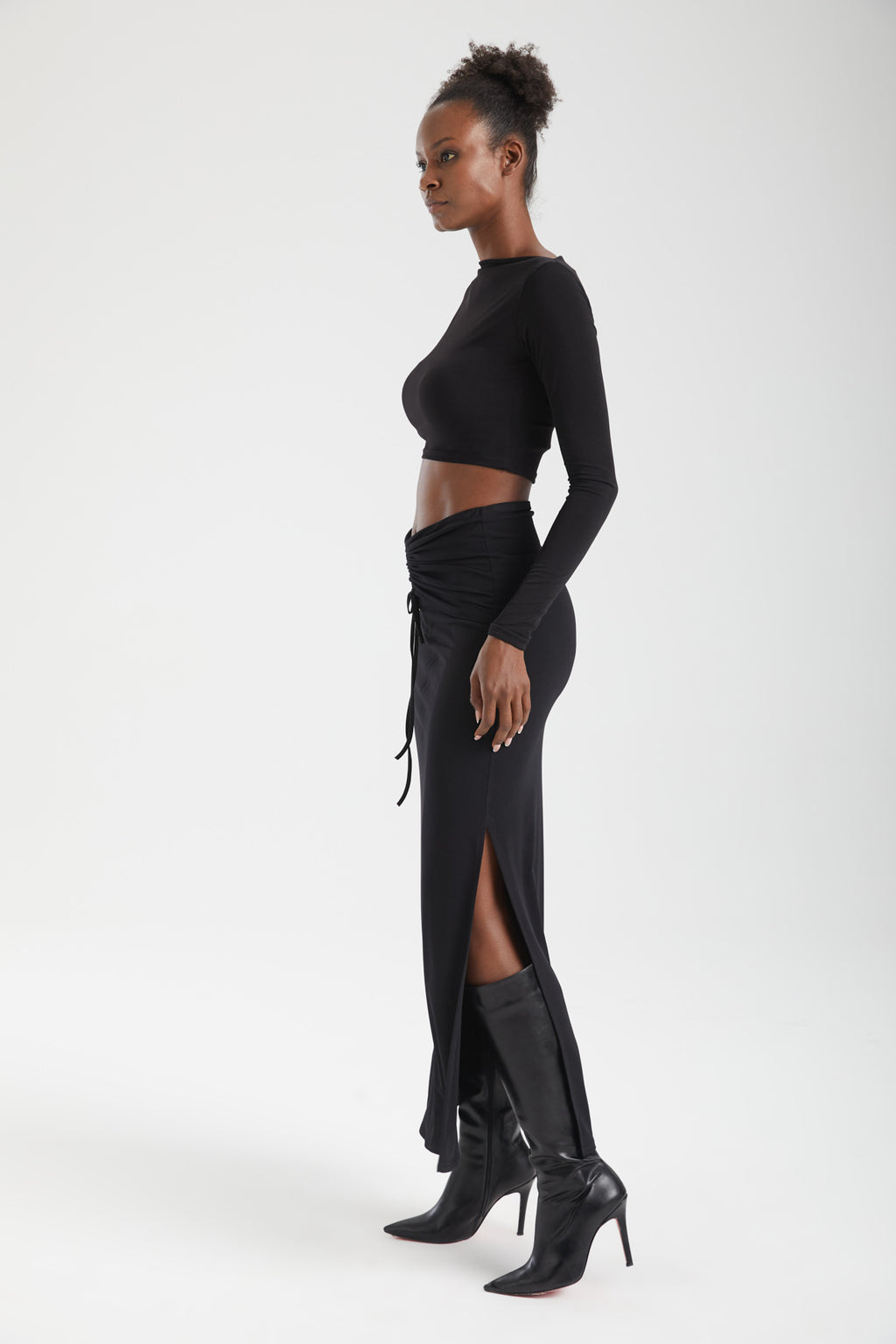 VIRA Büzgülü Maxi Etek